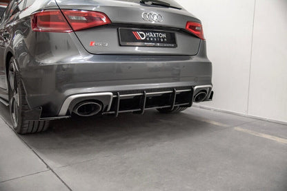 Audi RS3 8V Vorfacelift Sportback Street Pro Heckschürze V.1 Maxton Design 