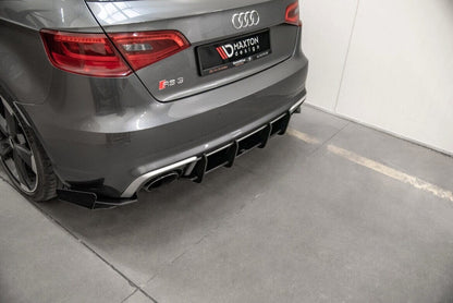Audi RS3 8V Vorfacelift Sportback Street Pro Heckschürze V.1 Maxton Design 