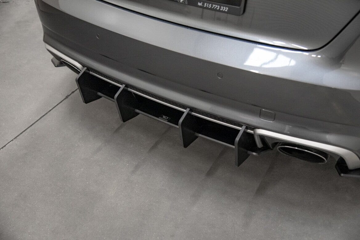 Audi RS3 8V Vorfacelift Sportback Street Pro Heckschürze V.2 Maxton Design 