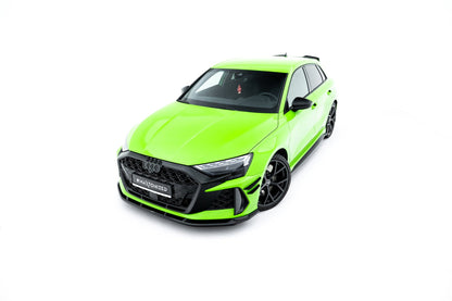Audi RS3 8Y Facelift Sportback Frontspoiler - Frontlippe V.1 Maxton Design 