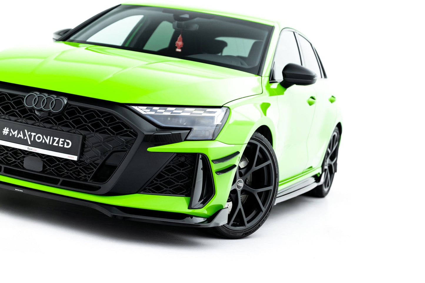 Audi RS3 8Y Facelift Sportback Frontspoiler - Frontlippe V.2 Maxton Design 