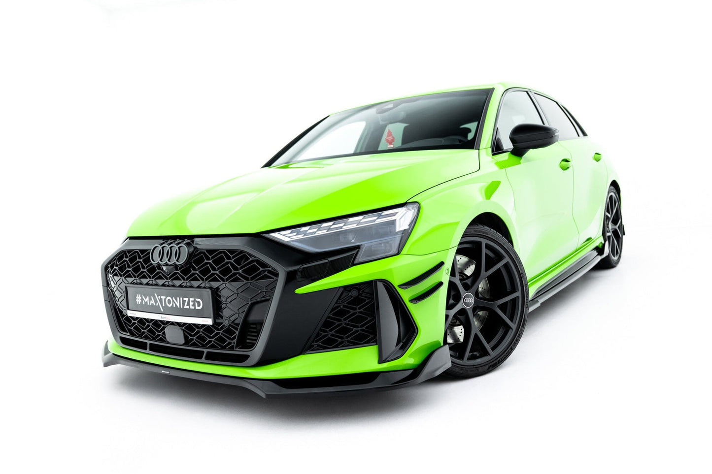 Audi RS3 8Y Facelift Sportback Frontspoiler - Frontlippe V.2 Maxton Design 