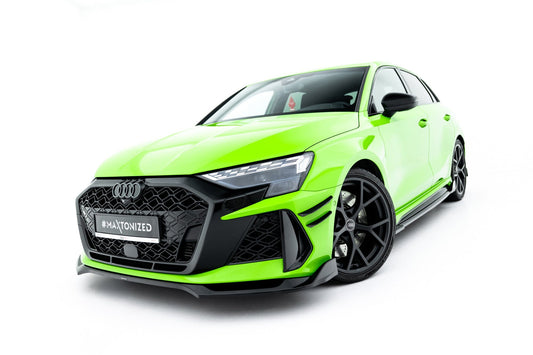 Audi RS3 8Y Facelift Sportback Frontspoiler - Frontlippe V.2 Maxton Design 