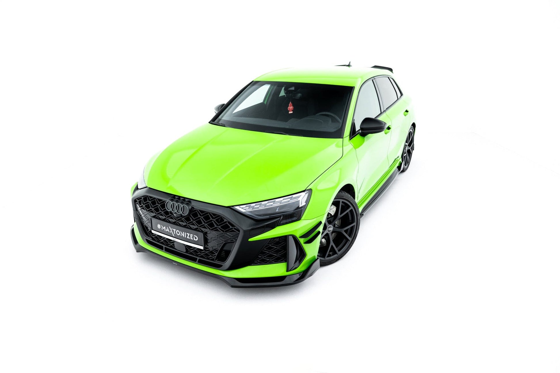 Audi RS3 8Y Facelift Sportback Frontspoiler - Frontlippe V.2 Maxton Design 