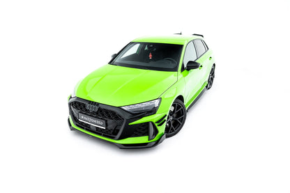 Audi RS3 8Y Facelift Sportback Frontspoiler - Frontlippe V.2 Maxton Design 
