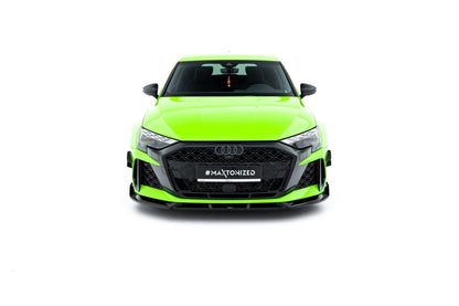 Audi RS3 8Y Facelift Sportback Frontspoiler - Frontlippe V.3 Maxton Design 