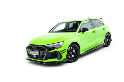 Audi RS3 8Y Facelift Sportback Frontspoiler - Frontlippe V.3 Maxton Design 