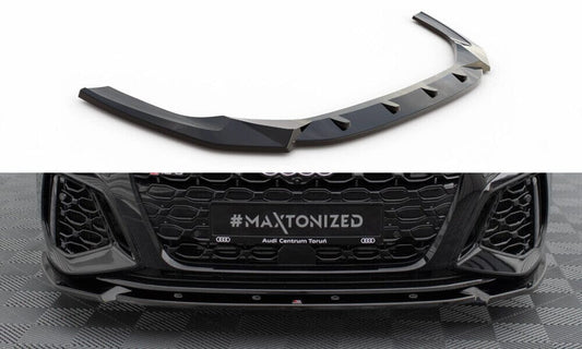 Audi RS3 8Y Vorfacelift Limousine Frontspoiler - Frontlippe V.1 Maxton Design 
