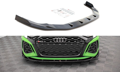 Audi RS3 8Y Vorfacelift Limousine Frontspoiler - Frontlippe V.2 Maxton Design 