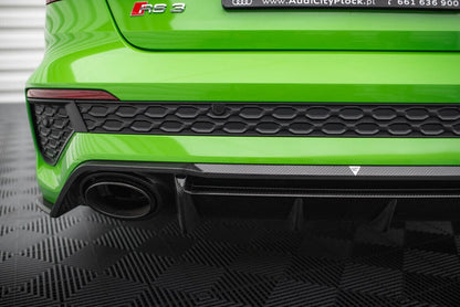 Audi RS3 8Y Vorfacelift Limousine Prepreg Carbon Fiber Heck Diffusor Maxton Design 
