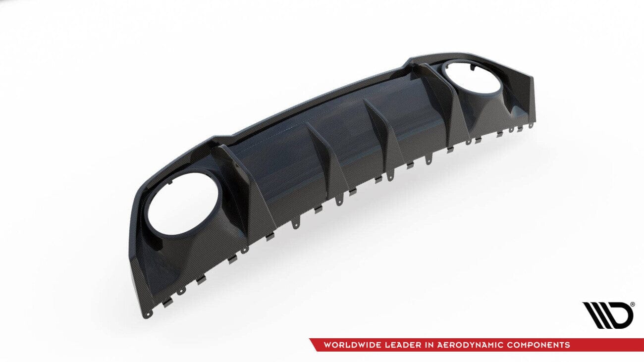Audi RS3 8Y Vorfacelift Limousine Prepreg Carbon Fiber Heck Diffusor Maxton Design 