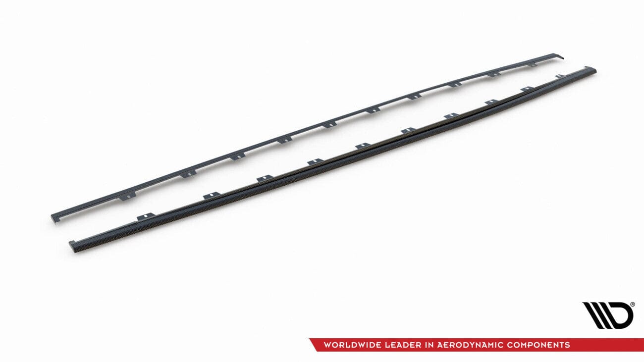 Audi RS3 8Y Vorfacelift Limousine Prepreg Carbon Fiber Seitenschweller Maxton Design 