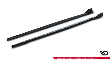 Audi RS3 8Y Vor/Facelift Limousine Seitenschweller V.2 Maxton Design 