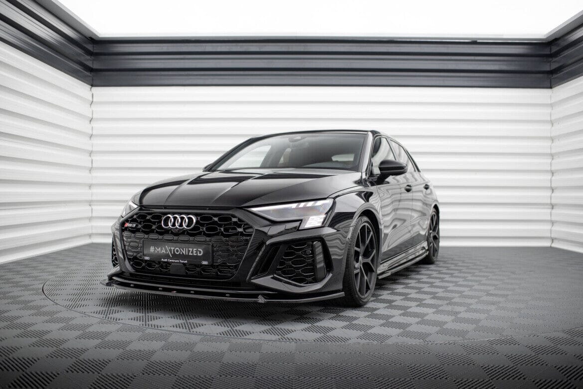 Audi RS3 8Y Vorfacelift Sportback Frontspoiler - Frontlippe V.1 Maxton Design 