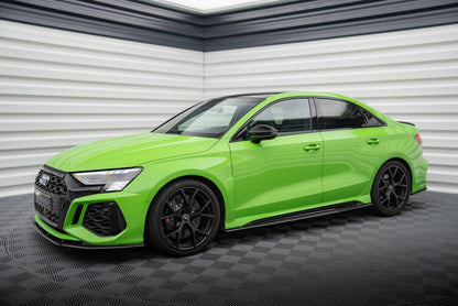 Audi RS3 8Y Vorfacelift Sportback Prepreg Carbon Fiber Seitenschweller Maxton Design 