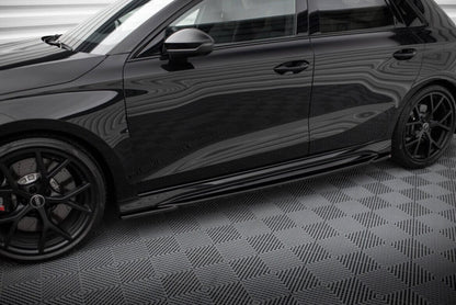 Audi RS3 8Y Vorfacelift Sportback Seitenschweller Maxton Design 