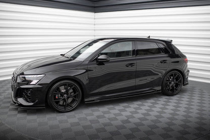 Audi RS3 8Y Vorfacelift Sportback Seitenschweller Maxton Design 