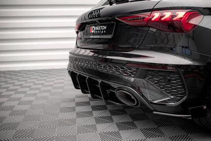 Audi RS3 8Y Vorfacelift Sportback Street Pro Heckschürze Maxton Design 