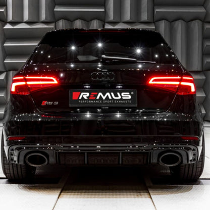 Audi RS3 Sportback 8VA - Remus Duplex Performance Auspuff Anlage Ab OPF REMUS 