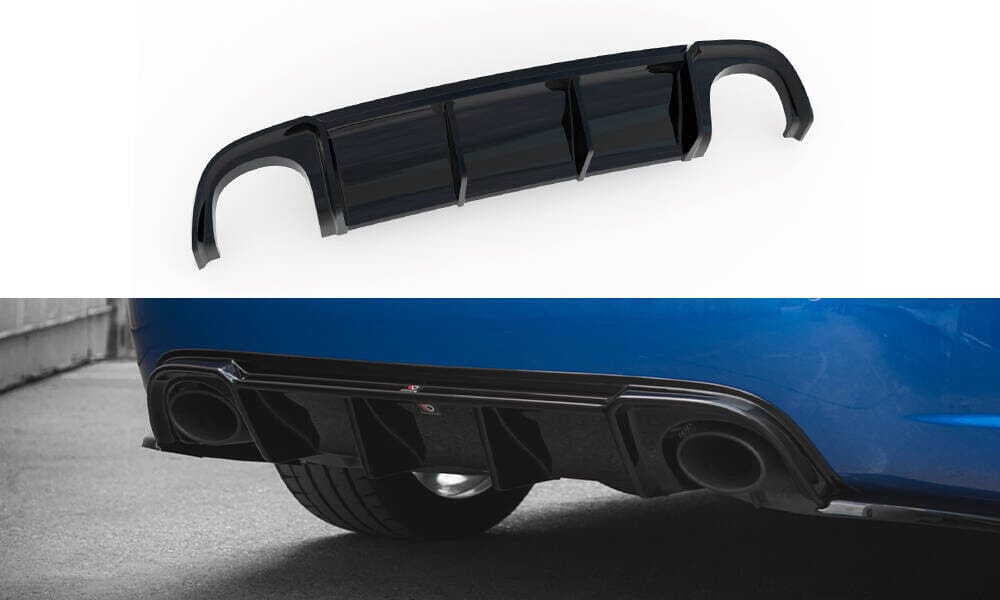 Audi RS4 B7 Heck Diffusor Maxton Design 