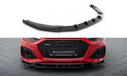 Audi RS4 B9 Facelift Frontspoiler - Frontlippe V.2 Maxton Design 