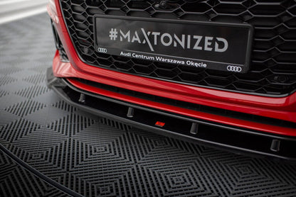 Audi RS4 B9 Facelift Frontspoiler - Frontlippe V.2 Maxton Design 