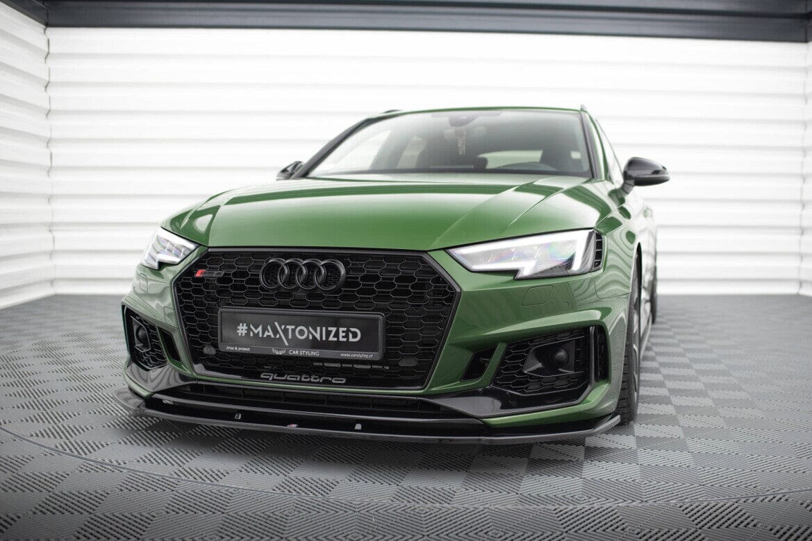 Audi RS4 B9 Frontspoiler - Frontlippe V.1 Maxton Design 