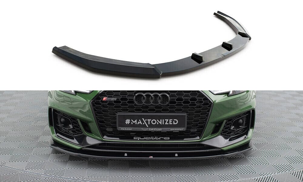 Audi RS4 B9 Frontspoiler - Frontlippe V.1 Maxton Design 