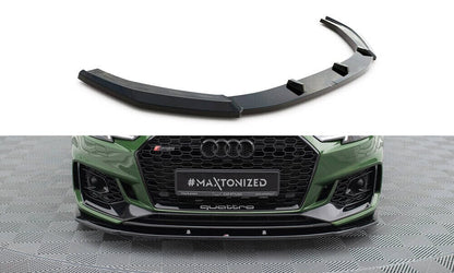 Audi RS4 B9 Frontspoiler - Frontlippe V.1 Maxton Design 