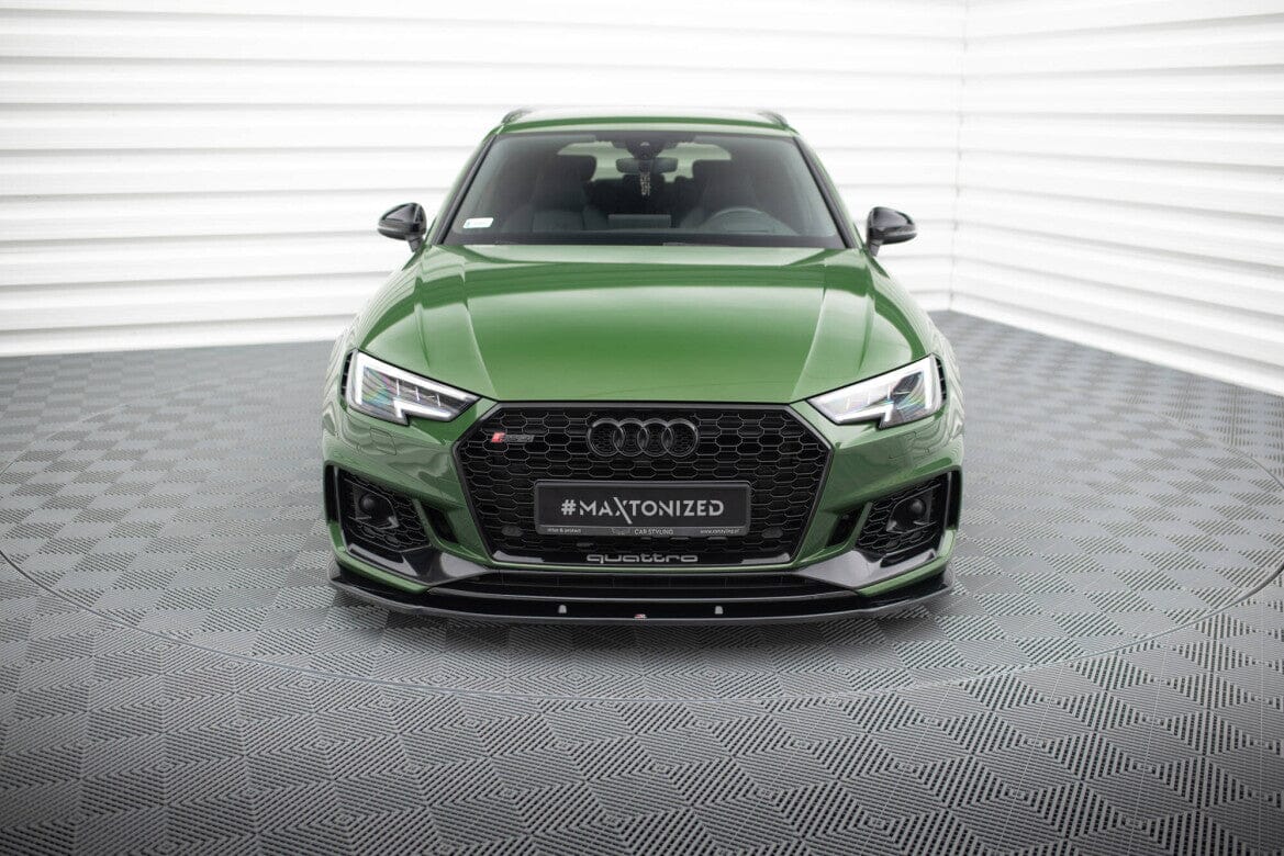 Audi RS4 B9 Frontspoiler - Frontlippe V.1 Maxton Design 