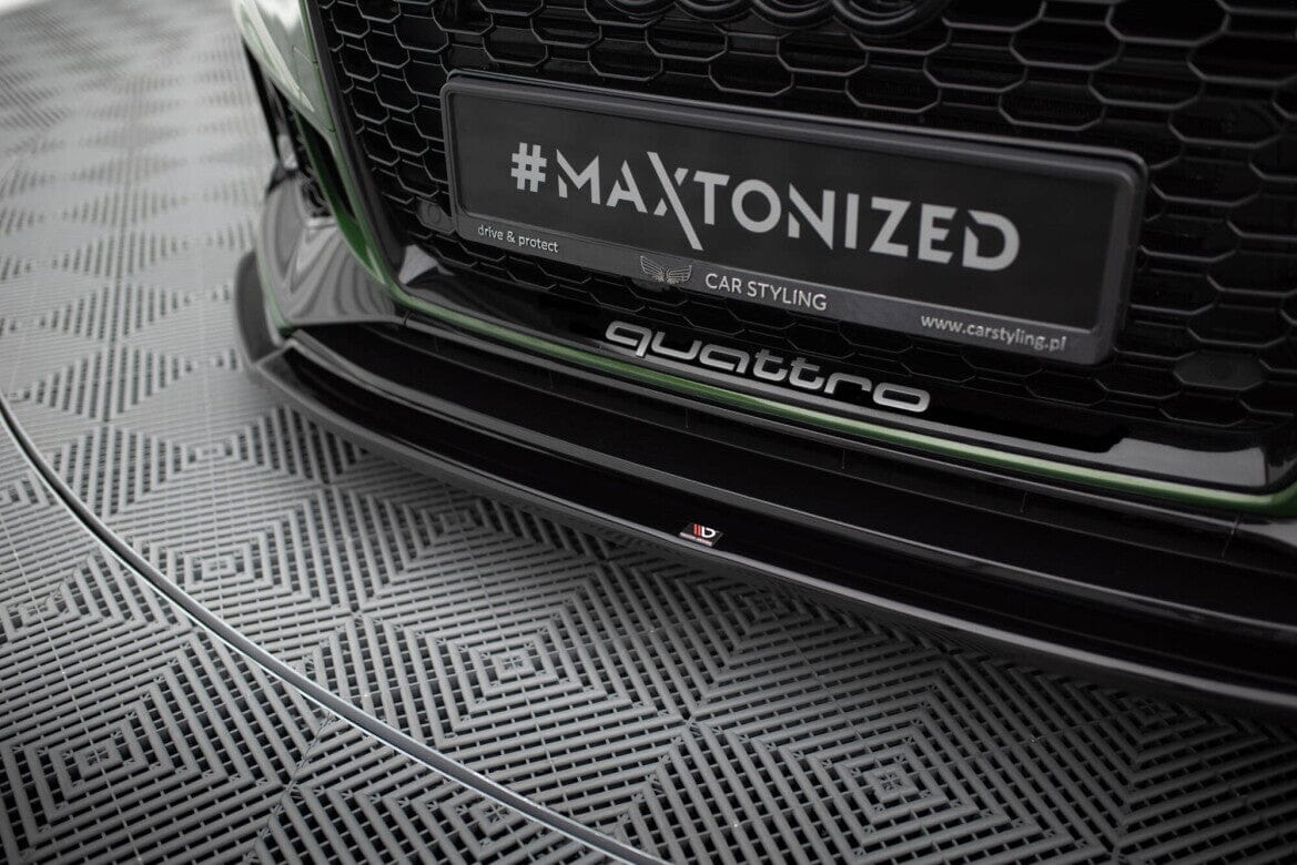 Audi RS4 B9 Frontspoiler - Frontlippe V.2 Maxton Design 