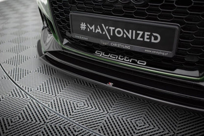 Audi RS4 B9 Frontspoiler - Frontlippe V.2 Maxton Design 