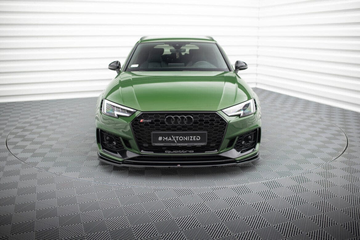Audi RS4 B9 Frontspoiler - Frontlippe V.2 Maxton Design 