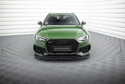 Audi RS4 B9 Frontspoiler - Frontlippe V.2 Maxton Design 
