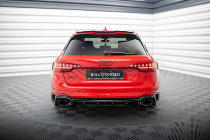 Audi RS4 B9 Heck Ansatz Maxton Design 