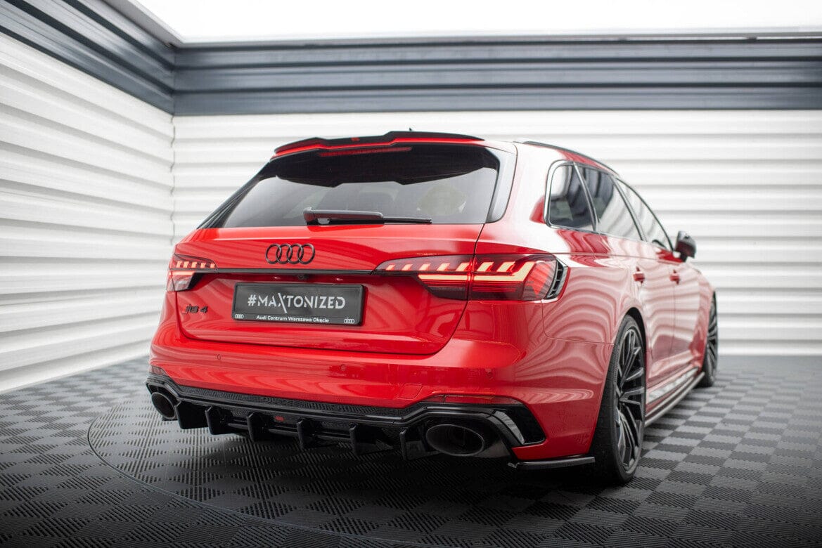 Audi RS4 B9 Heck Dachspoiler Maxton Design 