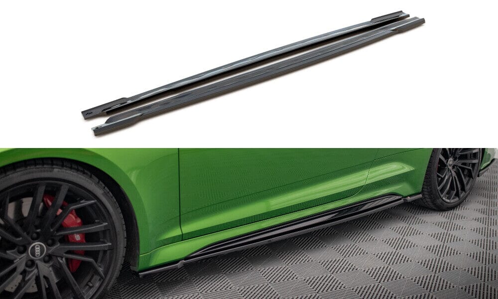 Audi RS5 F5 Facelift Coupe Seitenschweller Maxton Design 