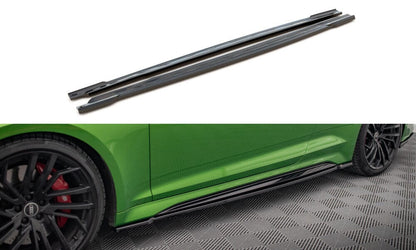 Audi RS5 F5 Facelift Coupe Seitenschweller Maxton Design 