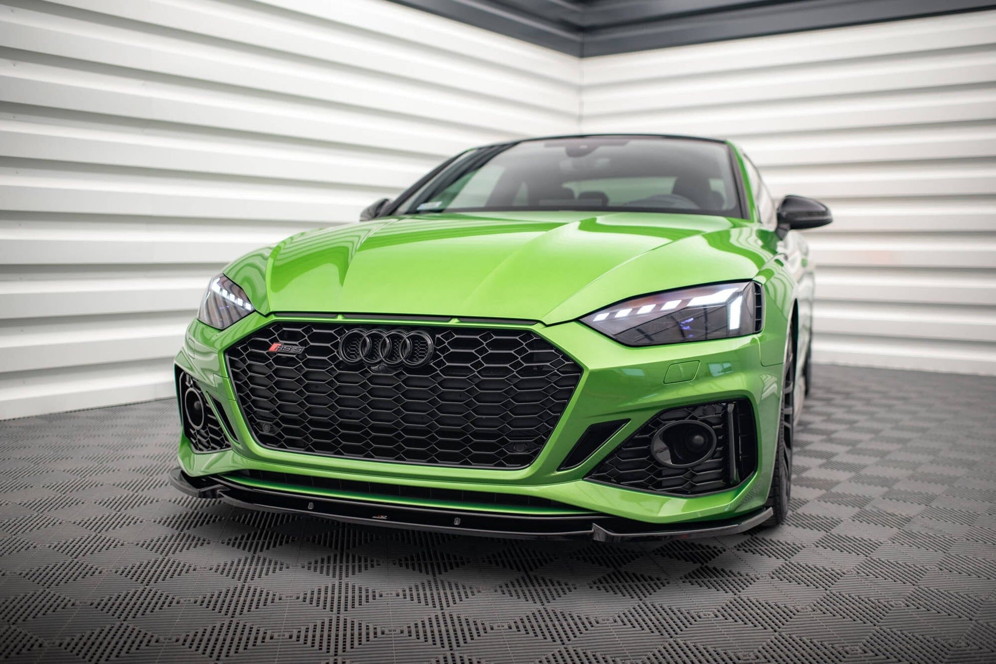 Audi RS5 F5 Facelift Frontspoiler - Frontlippe V.2 Maxton Design 