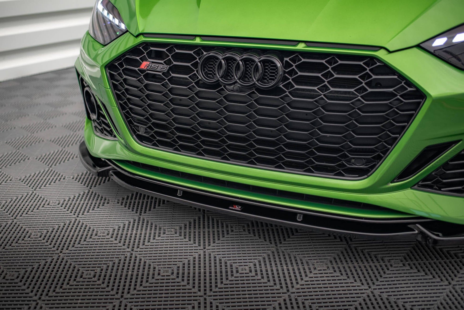 Audi RS5 F5 Facelift Frontspoiler - Frontlippe V.2 Maxton Design 