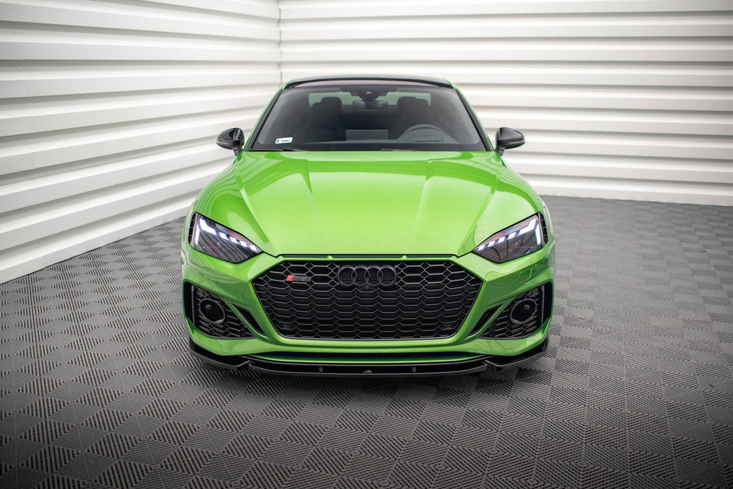 Audi RS5 F5 Facelift Frontspoiler - Frontlippe V.2 Maxton Design 