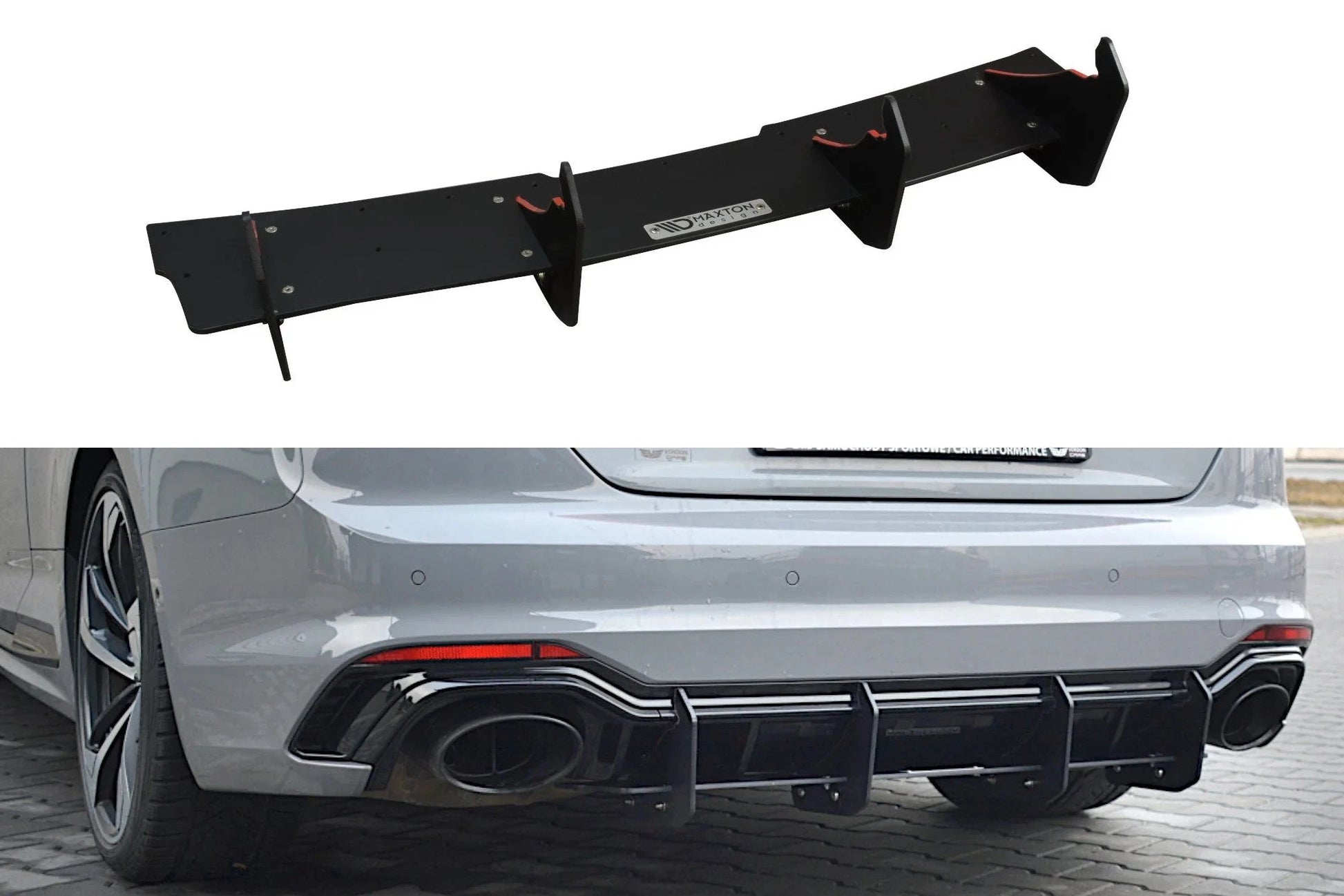 Audi RS5 F5 Heckschürze V.2 Maxton Design 