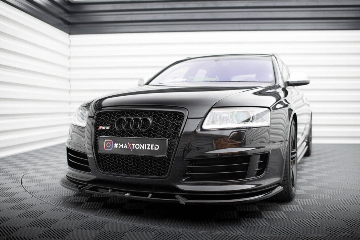 Audi RS6 C6 Frontspoiler - Frontlippe V.2 Maxton Design 