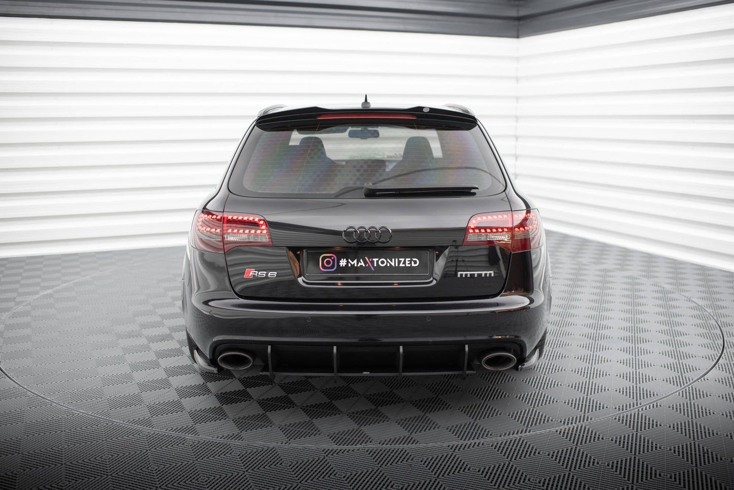 Audi RS6 C6 Heck Flaps Maxton Design 