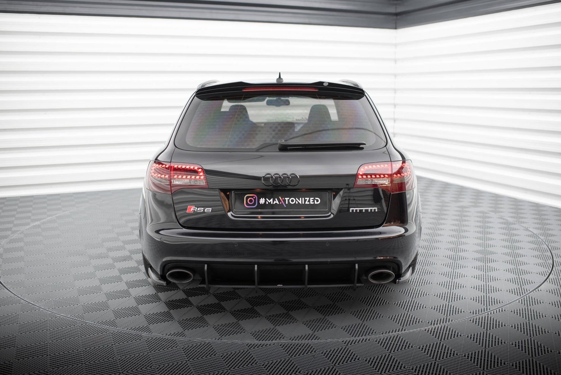Audi RS6 C6 Heck Flaps Maxton Design 