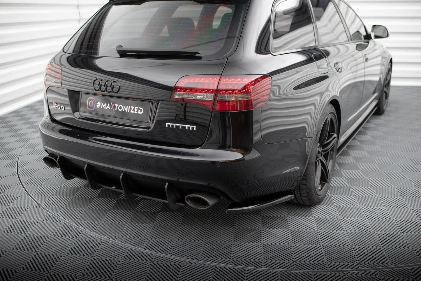 Audi RS6 C6 Heck Flaps Maxton Design 