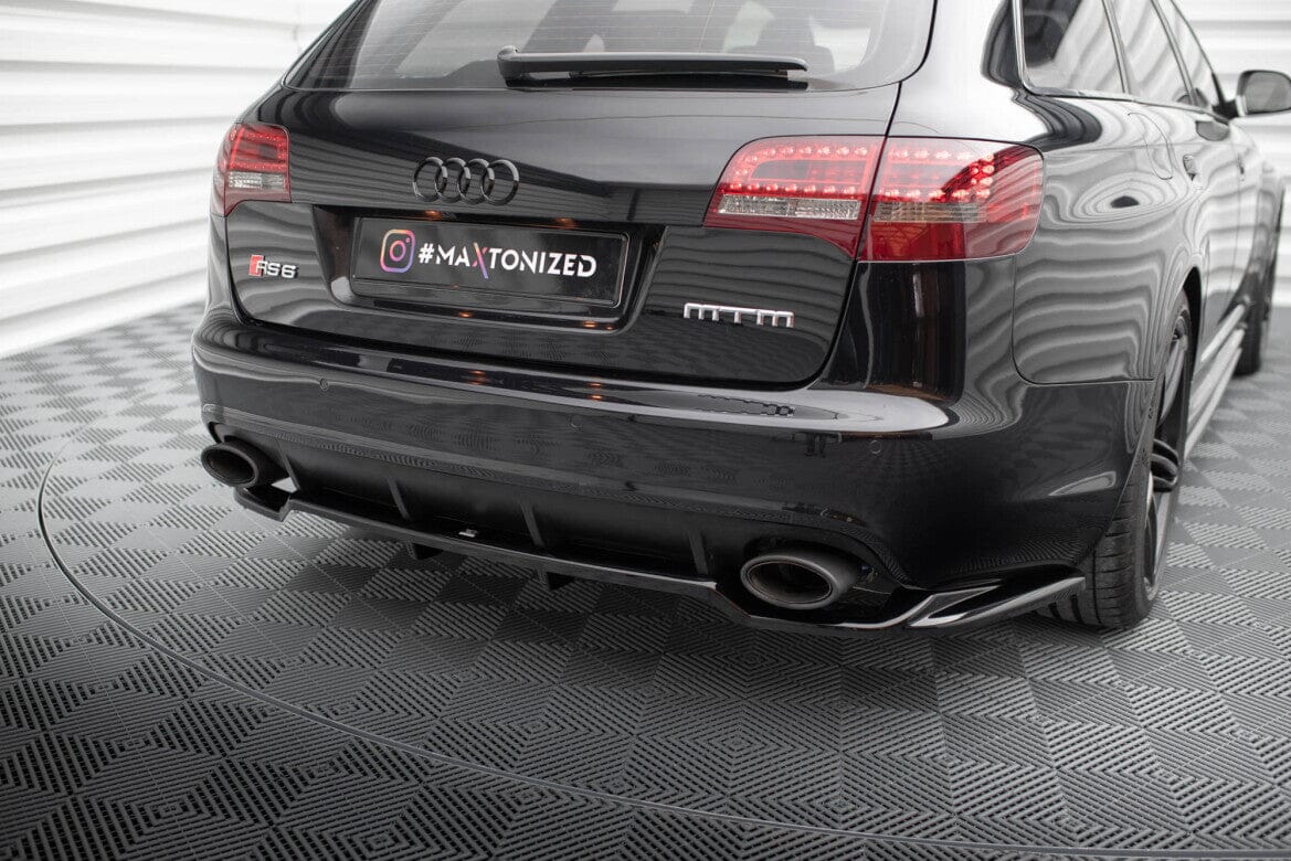 Audi RS6 C6 Heck Splitter Maxton Design 