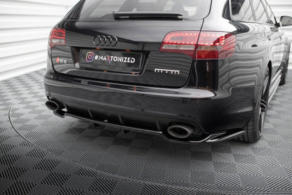 Audi RS6 C6 Heck Splitter Maxton Design 