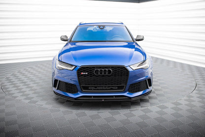 Audi RS6 C7 Frontspoiler - Frontlippe V.1 Maxton Design 