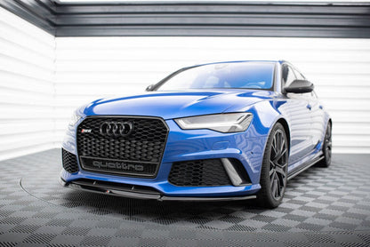 Audi RS6 C7 Frontspoiler - Frontlippe V.2 Maxton Design 